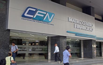 La matriz de la Corporación Financiera Nacional en Guayaquil.