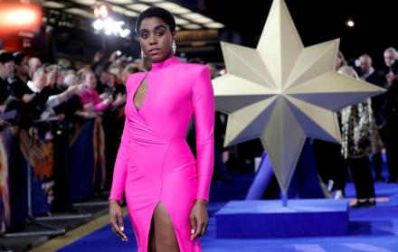 La actriz británica Lashana Lynch, el pasado mes de febrero en Londres durante el estreno de ‘Capitana Marvel’.