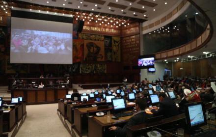 Votación en la Asamblea Nacional sobre el veto presidencial a las reformas de la LOC.