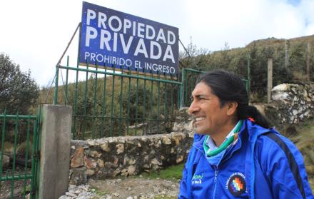 Para el nuevo prefecto del Azuay, la defensa del páramo de Kimsacocha (Tres Lagunas, en quichua) ha sido una causa de toda la vida.