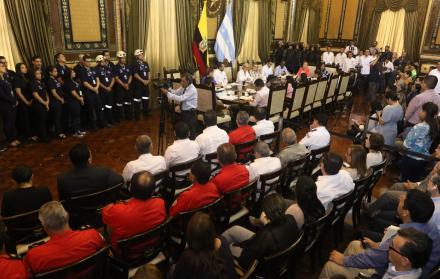 De no llegarse a los acuerdos con el Estado, Viteri adelantó que el Municipio desarrollará el Plan de Urgencia y Disuasión, que implica potenciar e integrar al Cuerpo de Bomberos, Agentes Metropolitanos de Élite, Agentes de la Autoridad de Tránsito Munici