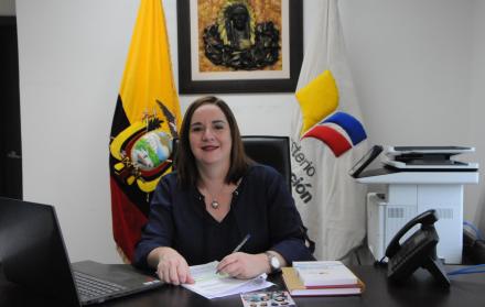 Alexandra Higgins (imagen) reemplaza a Érika Laínez, quien estuvo dos años en el cargo.