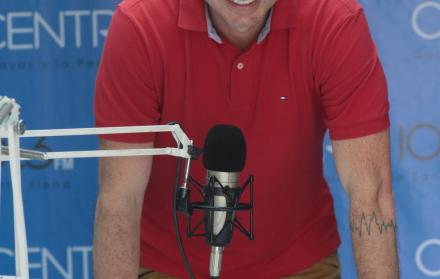 El presentador trabajó hasta el mes pasado en Ecuavisa.