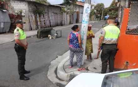 Escenario. En este lugar, conocido como las 5 Esquinas, fue asesinado Michael Alvarado el pasado martes.