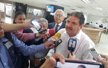 Alonso López, director de la organización política en Guayas.