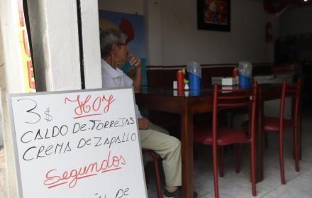 Comedor. Los restaurantes han cambiado su menú a falta de legumbres y han subido el costo de los platos.