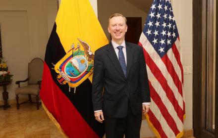 Michael J. Fitzpatrick es el embajador de Estados Unidos en Ecuador.
