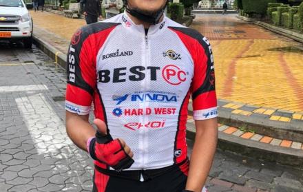 Rommel Caza fue el ganador de la sexta etapa disputada entre San Gabriel y El Ángel, en la provincia del Carchi.