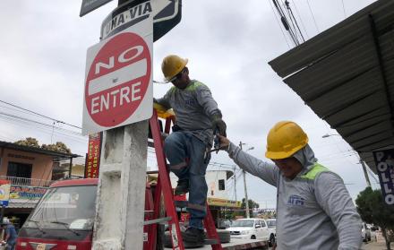 El objetivo de las labores es mejorar la circulación vehicular en esta comunidad.