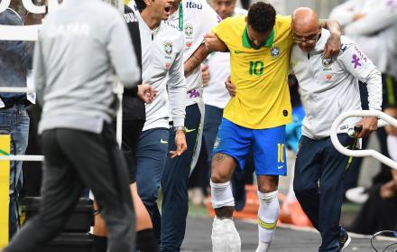 El atacante brasileño se lesionó en el amistoso ante Catar de este miércoles 5 de junio.