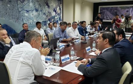La de este lunes fue la segunda sesión que encabeza la Corporación para la Seguridad Ciudadana de Guayaquil, junto a la Policía Nacional y otras entidades, en la que también participó Gobernación del Guayas.