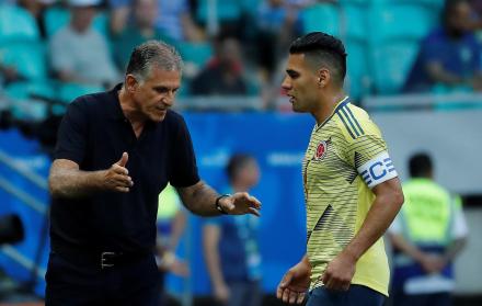 Queiroz no ha convocado ni a Falcao ni a James.