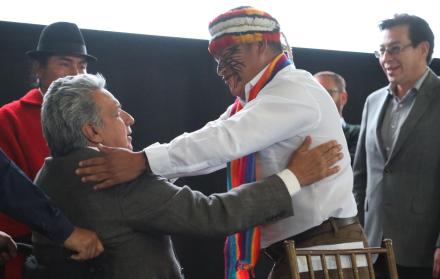 Vargas prometió trabajar para recuperar la ciudad de Quito.