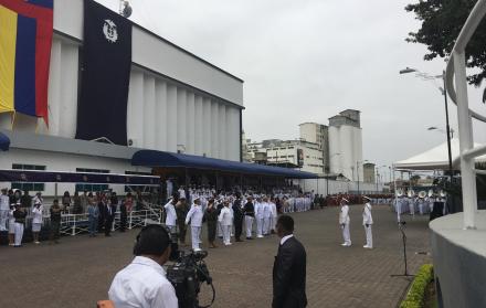 Con el evento, la Armada también conmemoró el aniversario número 78 del Combate Naval Jambelí y Glorias Navales, ocurrido el 25 de julio de 1941.