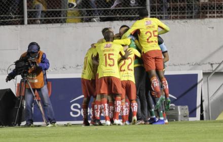 Encuentro entre Aucas y Barcelona el 23 de noviembre de 2019.