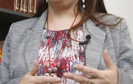 Lorena Naranjo es directora de la Dirección Nacional de Protección de Datos (Dinardap). 