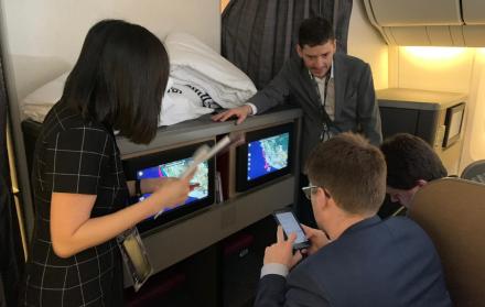 Latam presenta su Boeing 767 renovado