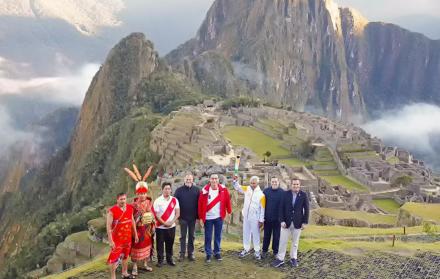 La Antorcha Panamericana se encendió en Machu Picchu