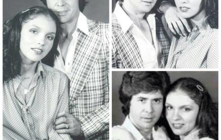 Elluz Peraza y Eduardo Serrano en una foto promocional de ‘Emilia’ (1979).