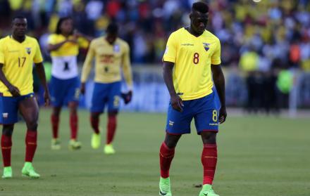 Encuentro entre Ecuador y Colombia, el 28 de marzo de 2017.