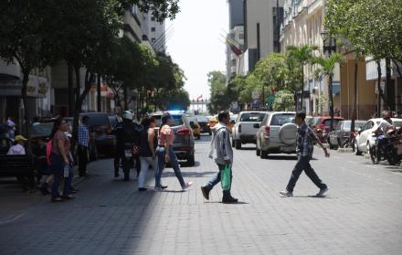 La alcaldesa de la ciudad, Cynthia Viteri, durante un enlace radial propuso restringir el paso de los vehículos y abrir el espacio solamente a peatones en esta avenida.