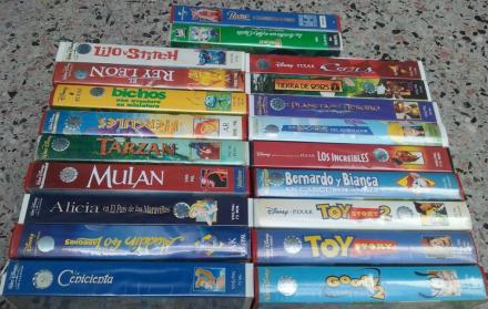 (Referencial) Varias icónicas películas de la franquicia para niños se venden por eBay a distintos precios.