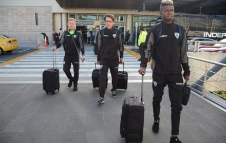 Este miércoles los rayados viajaron a Asunción, donde disputarán la final de la Copa Sudamericana.