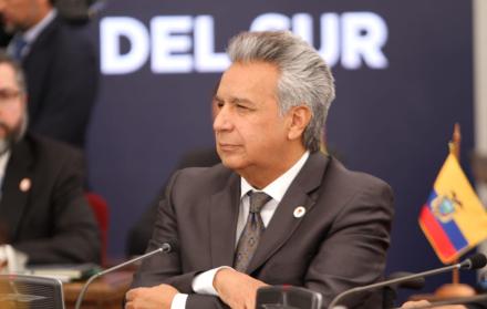 Lenín Moreno asistió al Encuentro de Presidentes de América del Sur, que se desarrolló este viernes.