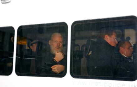 El fundador de Wikileaks fue detenido el 11 de abril luego de que el Gobierno ecuatoriano pusiese fin a su asilo. 
