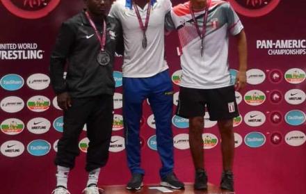 Montaño, en lo más alto del podio panamericano.