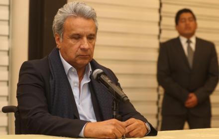 Presidente. El mandatario se refirió el martes a las acusaciones de irregularidades dentro de su familia.