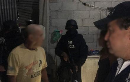Operativo. Miembros de la Unidad Antisecuestro y Extorsión (Unase) realizaron operativos en Guayas, Pichincha y Los Ríos.