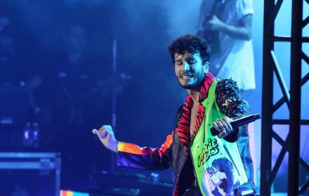 Sebastián Yatra cantó lo mejor de su reportorio en su concierto en Quito.