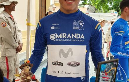 El Movistar Team Ecuador se mantiene en el segundo lugar de la rama por equipos.