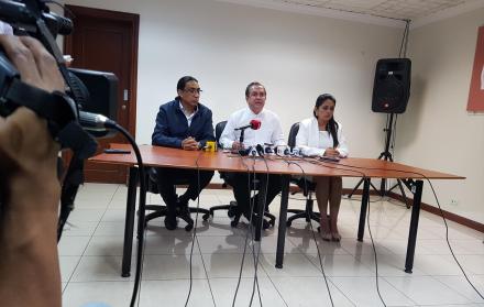 Virgilio Hernández (i) y Paola Pabón (d), el pasado agosto de 2017.