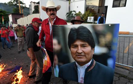 El expresidente Evo Morales recibió asilo político en México.