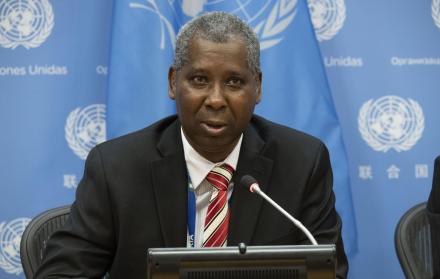 Muhammad-Bande, nuevo presidente de la Asamblea de la ONU. 