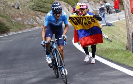 Esta competencia marcaría la despedida de Carapaz del equipo español.
