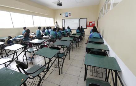 Referencial. Las clases fueron suspendidas el 8 de octubre.