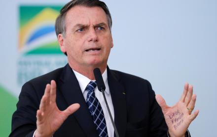 Bolsonaro recriminó al canal de televisión, TV Globo, por la publicación de esta información.