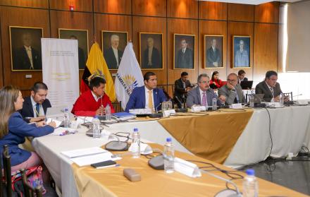 Sesión de la Comisión de Régimen Económico.