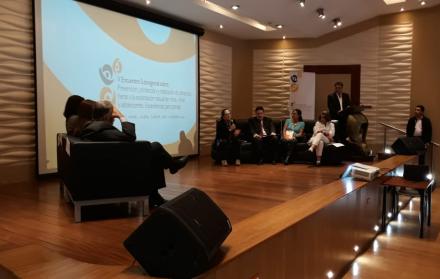 La ministra de Inclusiuón Económica y Social, Berenice Cordero, en su intervención en el  encuentro regional.