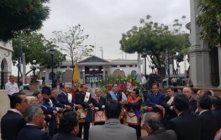 En el centro de Guayaquil, se reunió este martes Fragua de Vulcano.