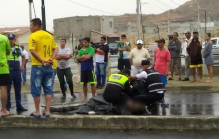 Levantamiento del cadáver.