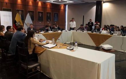 La Comisión de régimen Económico analiza los cálculos sobre el paquete de reformas tributarias enviado por Lenín Moreno a la Asamblea.