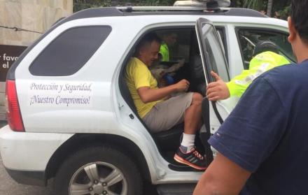 Operativo. Ayer la Policía detuvo a Alexis Mera y María de los Ángeles Duarte.