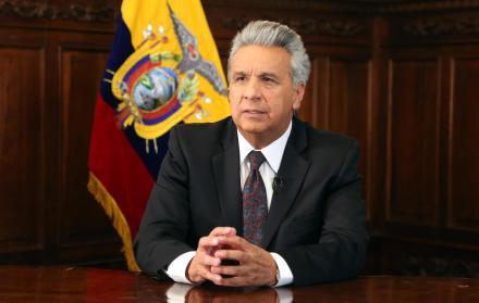 Lenín Moreno, presidente de Ecuador.