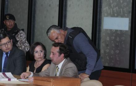 Audiencia de formulación de cargos para Alexis Mera y María Duarte en la Corte Nacional.