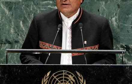 Evo Morales busca su cuarto mandato.
