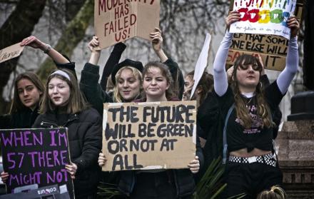 Adolescentes de todo el mundo piden una sociedad con conciencia ambiental.